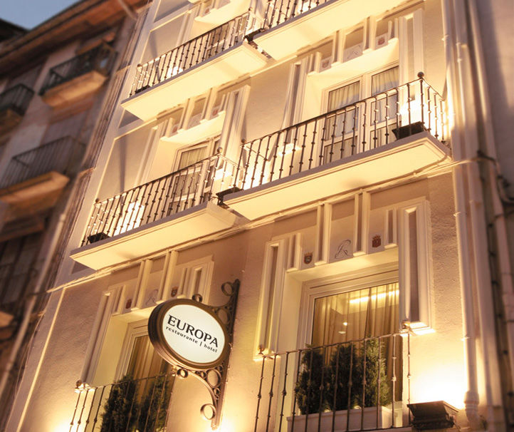 Habitus Hotel Europa Памплона Экстерьер фото