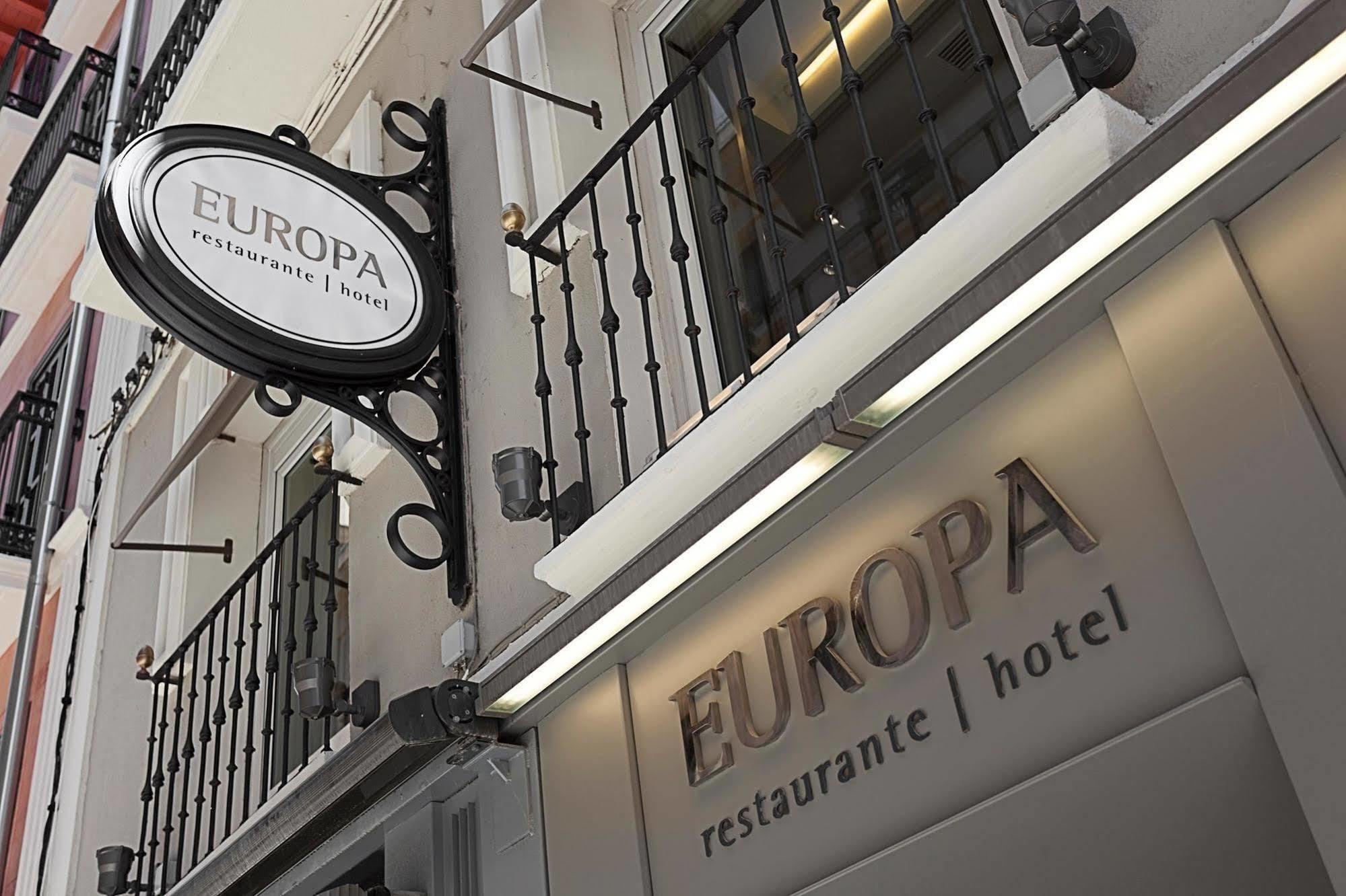 Habitus Hotel Europa Памплона Экстерьер фото